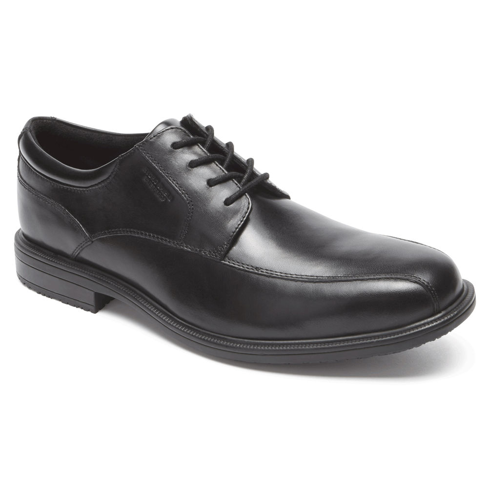 Rockport Mens Essential Details II Bike Toe - Oxfords Black - HLW968732